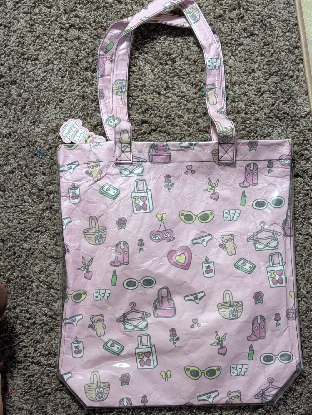 X Esther Bunny The Little Things Tote Bag By